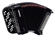 A4246 NOVA I 49 BLACK Аккордеон кнопочный с выборным аккомпанементом Hohner