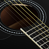 Акустическая гитара Rockdale Aurora D7 BK Gloss, Черный - 5