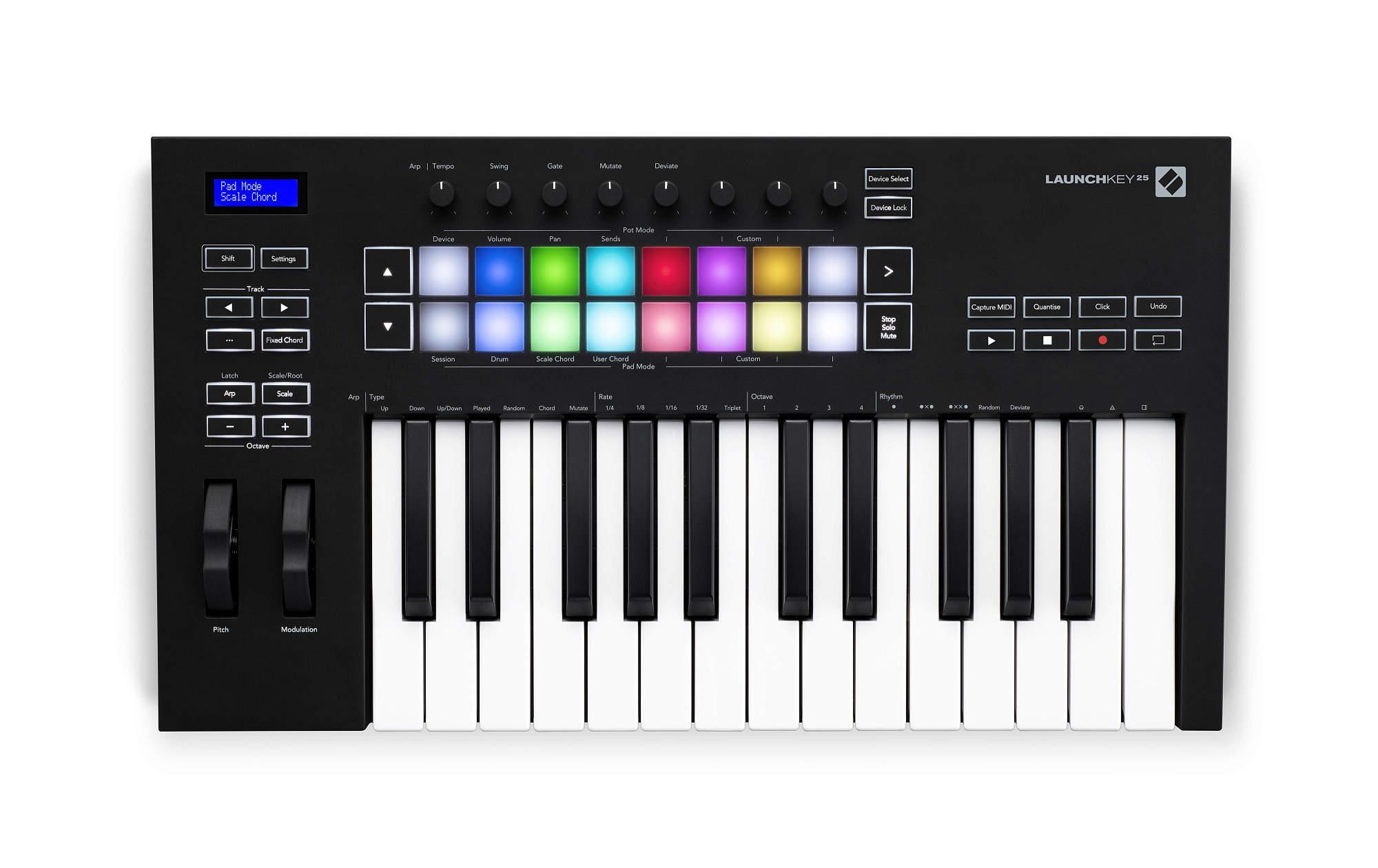 MIDI-клавиатура Novation Launchkey 25 MK3 - 4