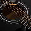 Акустическая гитара Rockdale Aurora D5 C BK Gloss, Черный - 5