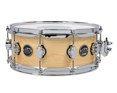 DRUM WORKSHOP SNARE DRUM PERFORMANCE LACQUER 14x5,5 Natural малый барабан