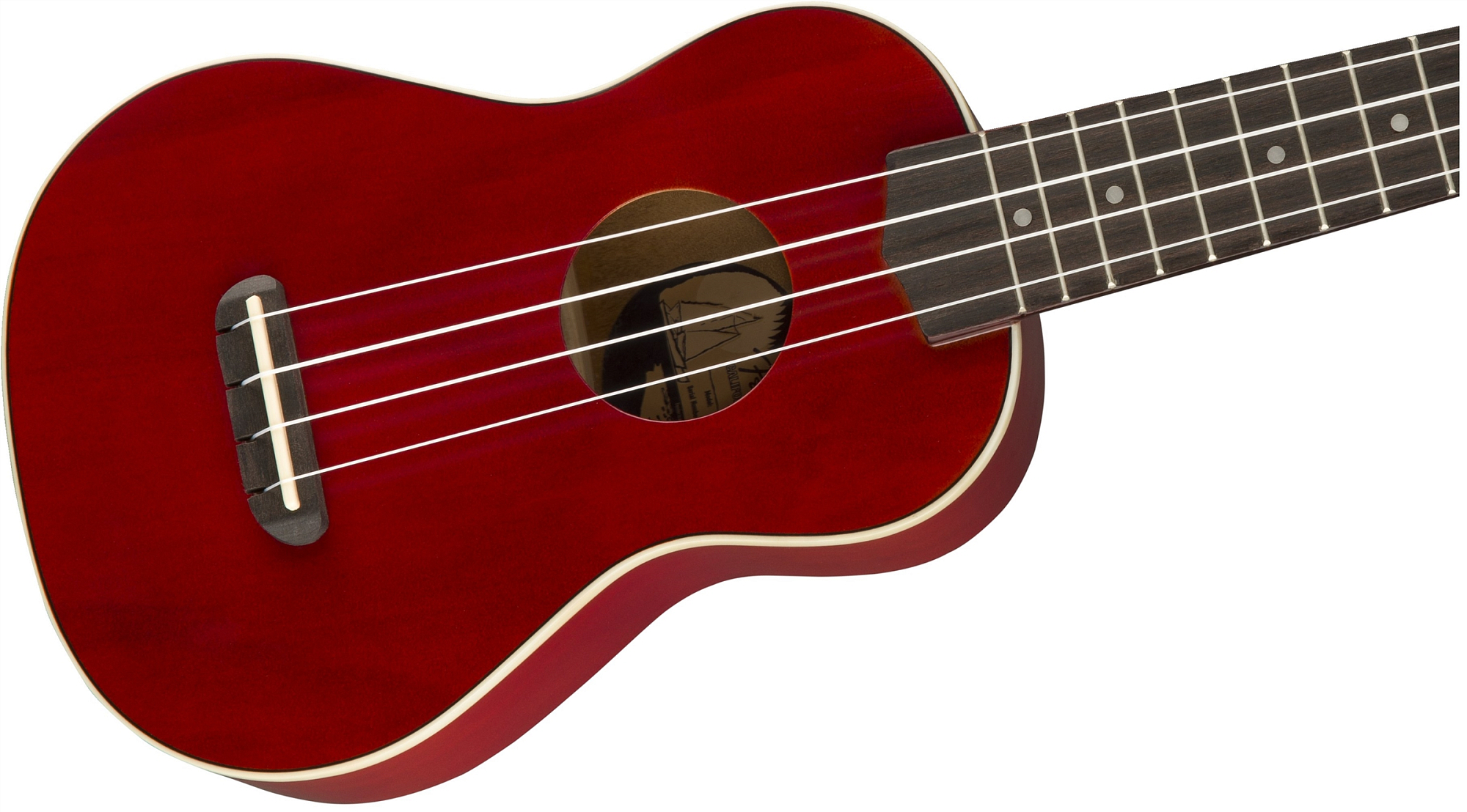 Укулеле Fender Ukulele VENICE Cherry, Вишнёвый - 13