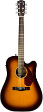 Акустическая гитара Fender CD-140SCE Sunburst