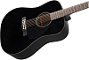Акустическая гитара Fender Cd-60 Black - 4