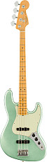 Бас-гитара Fender American PRO II Jazz Bass MN Mystic Surf Green, Зелёный Surf
