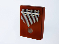 KL-A-A13MPPM-B Калимба альта 13, средняя, Pygmy, коричневая, Kalimba LAB