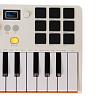 MIDI-клавиатура Rockdale Element White - 8