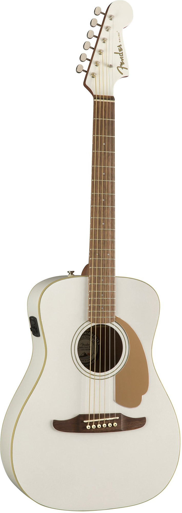 Акустическая гитара Fender Malibu Player Arctic Gold, Золотой - 9