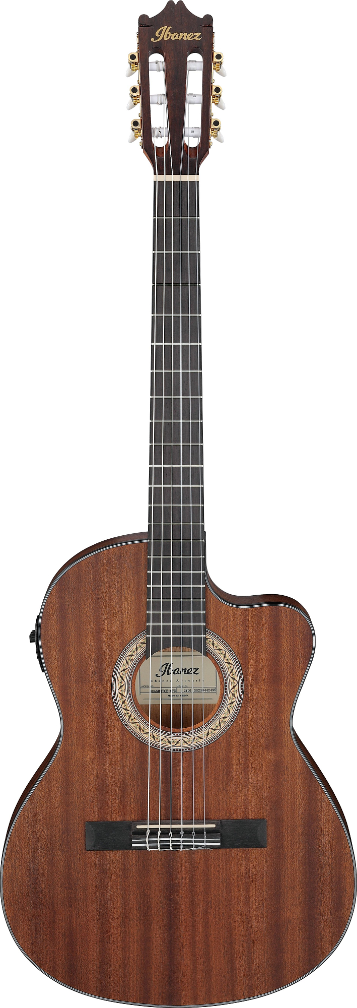 Классическая гитара Ibanez GA5MHTCE-OPN, Натуральный открытые поры - 6