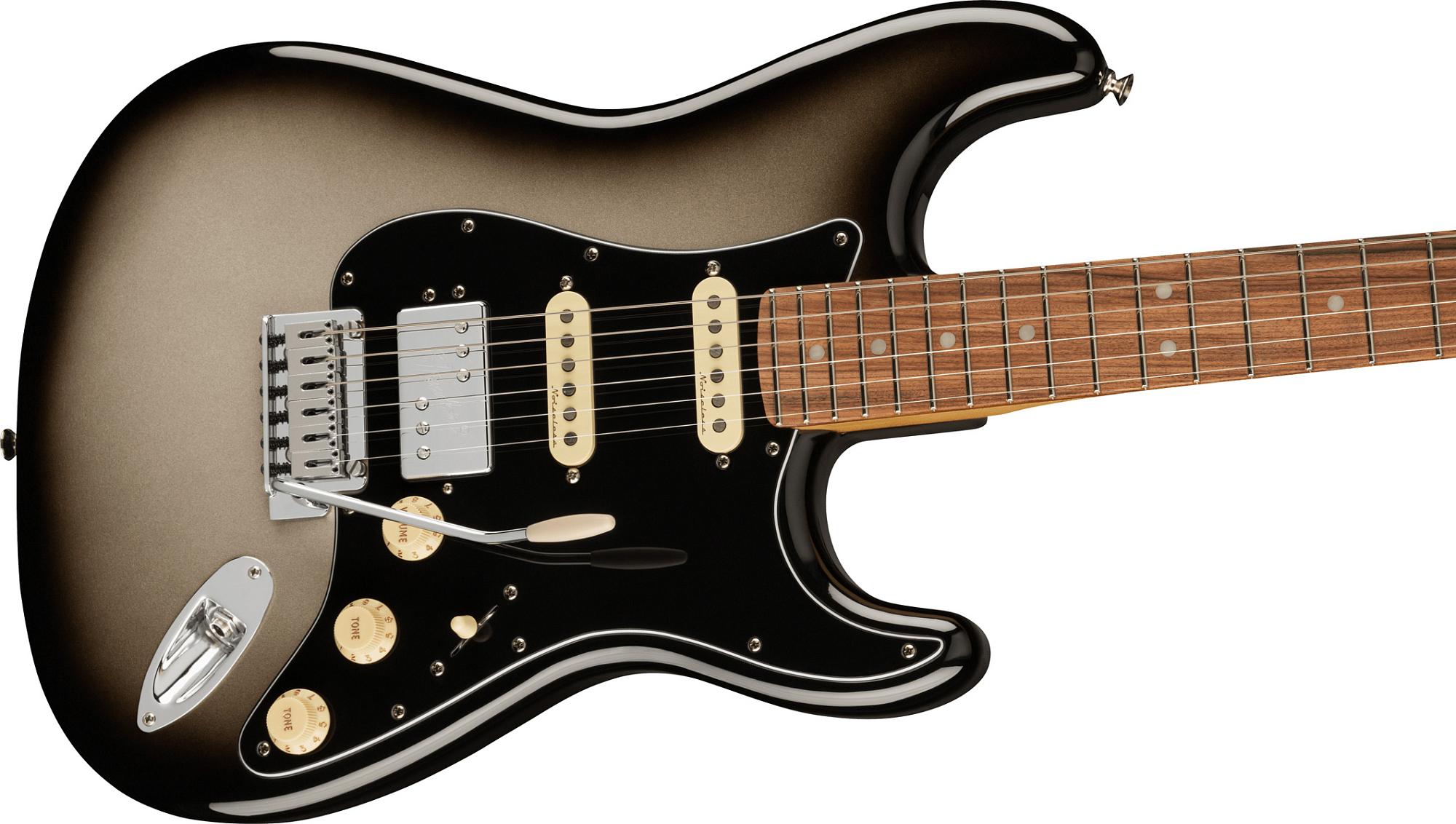 Электрогитара Fender Player Plus STRAT HSS PF Silverburst, Серебристый - 11
