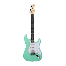 Электрогитара Rockdale Stars HSS Roller Green, Зелёный