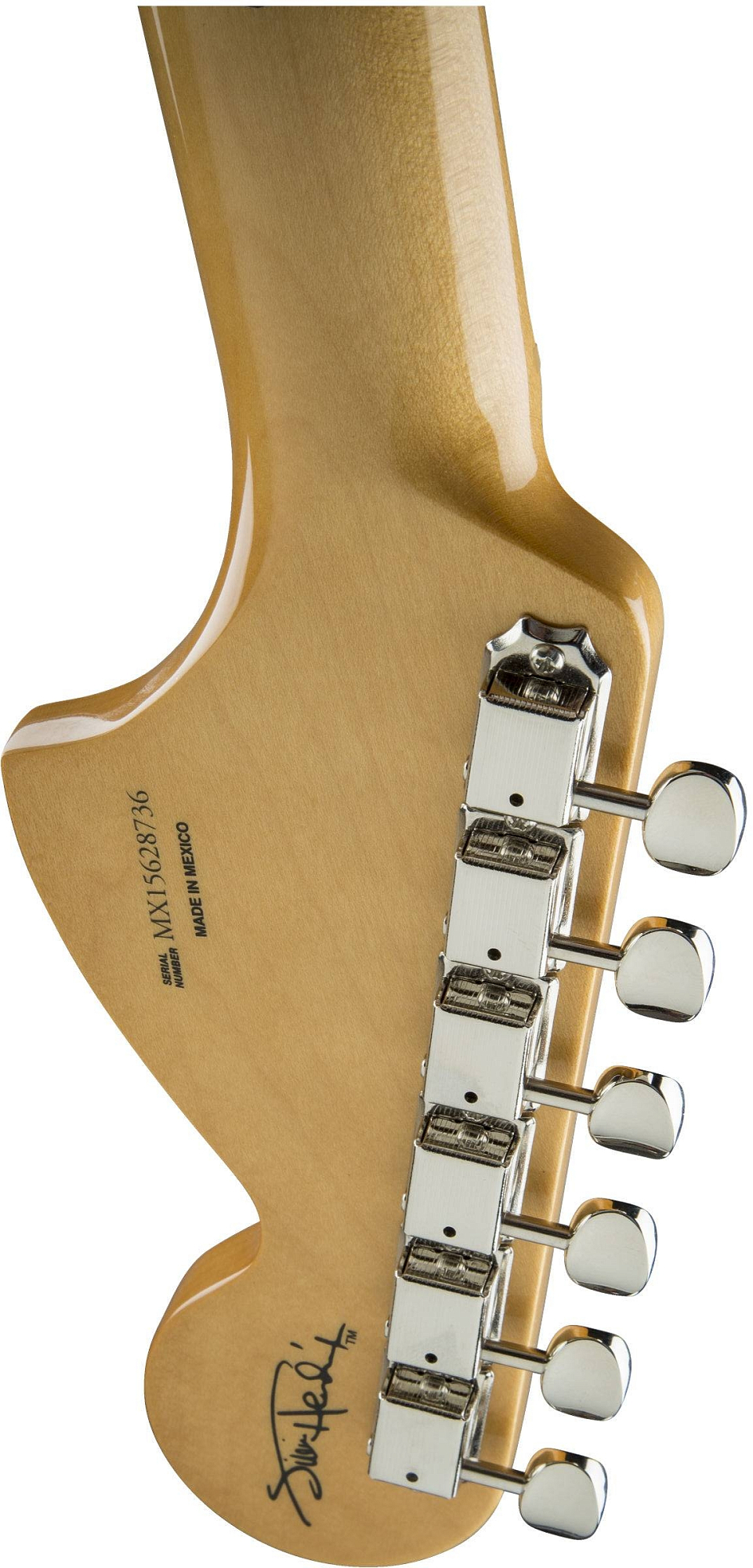 Электрогитара Fender Stratocaster JIMI HENDRIX Stratocaster MN Olympic White, Белый олимпийский - 13