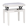 Банкетки для клавишных инструментов Rockdale RHAPSODY 135 SV WHITE - 3
