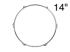 HA01-231406SCR Обод малого и том барабана 14, нижний, сталь 2.3мм, LDrums
