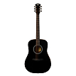 Акустическая гитара Rockdale Aurora D3 Bk Gloss, Черный - 1