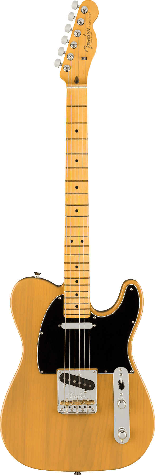 Электрогитара Fender American PRO II Telecaster MN Butterscotch Blonde, Блонд Butterscotch - 2
