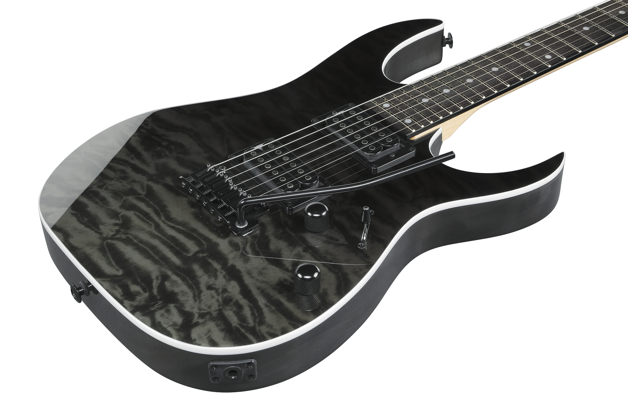 Электрогитара Ibanez GRG120QASP-BKG - 8