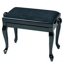 Банкетка для пианино Gewa Piano Bench Deluxe Classic Black Highgloss