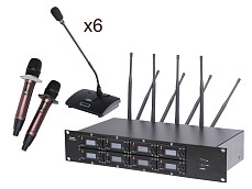 Конференц-система LAudio 8000C-6D2H