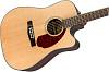 Акустическая гитара Fender CD-140SCE Natural - 4