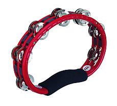 TMT1R Traditional Тамбурин, 2 ряда бубенцов, пластик, красный, Meinl