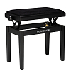 Банкетки для клавишных инструментов Rockdale RHAPSODY 135 SV BLACK - 3