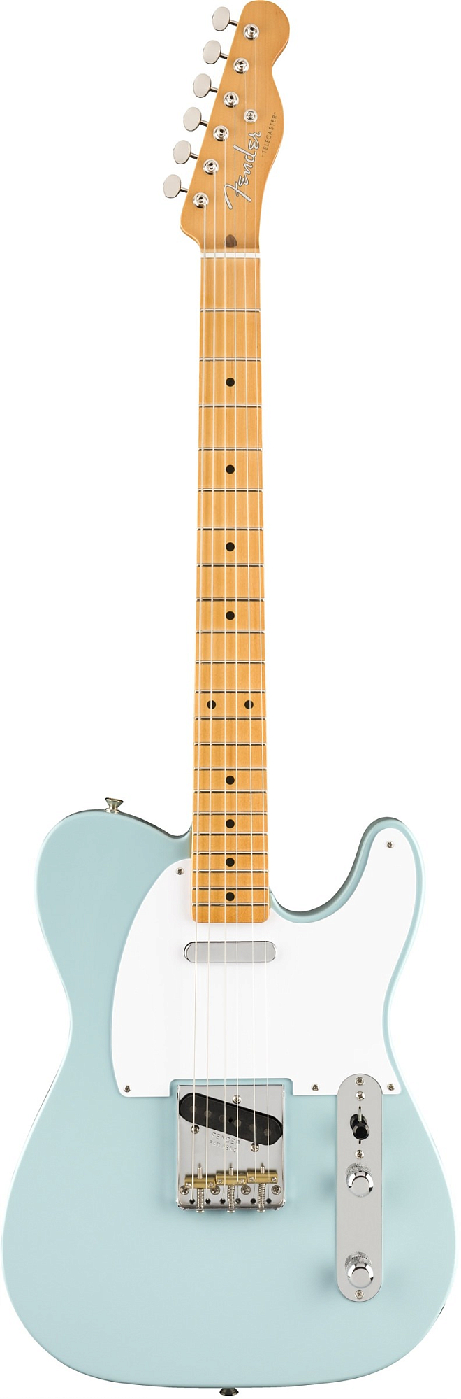 Электрогитара Fender VINTERA '50s Telecaster Sonic Blue, Голубой Sonic - 8