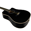 Акустическая гитара Rockdale Aurora D7 C Bk Gloss - 8