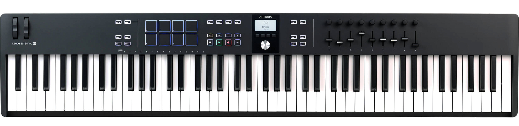 MIDI-клавиатура Arturia KeyLab Essential 88 mk3 Black - 9