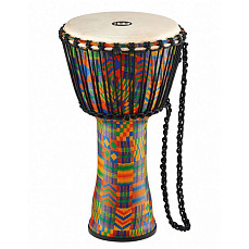PADJ2-M-F Travel Series Kenyan Quilt Джембе 10, синтетический пластик, Meinl