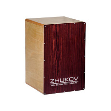 ZHD-CJLRWH Standart Кахон, береза, отделка красное дерево, 45х30х30см, Zhukov Handcrafted Drums