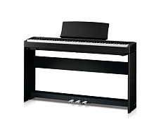Цифровое пианино Kawai ES120 Black SET со стойкой и педальным блоком