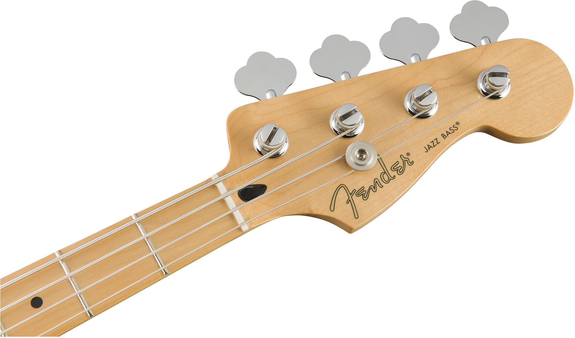 Бас-гитара Fender PLAYER Jazz Bass MN Polar White, Белый полярный - 12