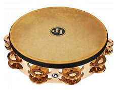 LP PRO 10 DOUBLE ROW HEADED TAMBOURINE LP384-BZ тамбурин