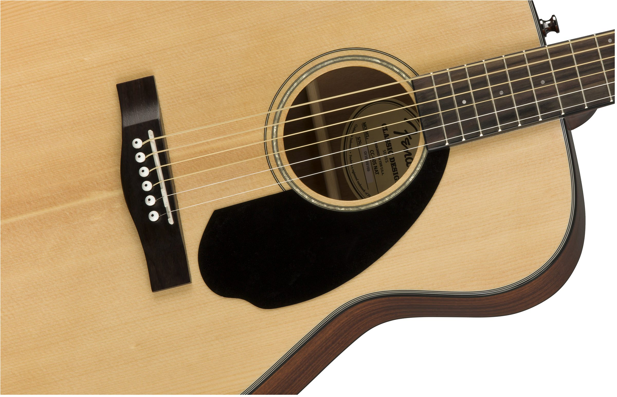 Акустическая гитара Fender CC-60S Natural - 11