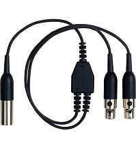 Y-кабель с разъёмами SHURE AXT652