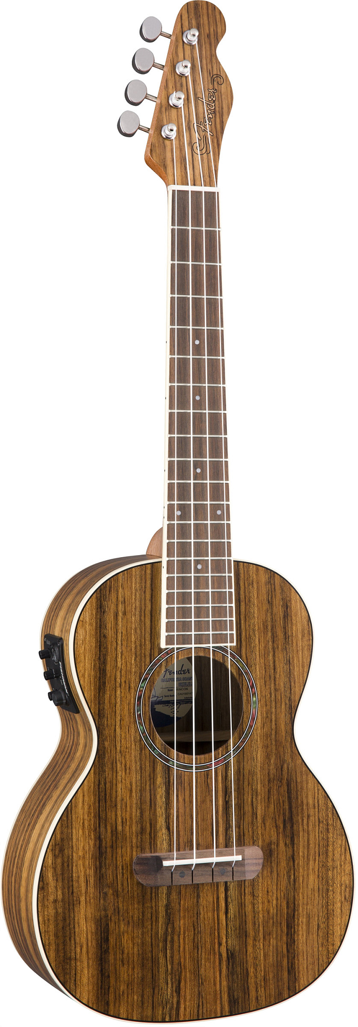 Укулеле Fender Ukulele RINCON V2 OVANGKOL Natural - 11