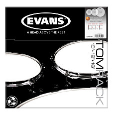 ETP-G2CTD-R G2 Coated Rock Набор пластика для том барабана, 10/12/16, Evans