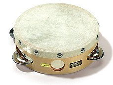 90531000 Global CG T 6N Тамбурин 6, кожа, 5 пар бубенцов, Sonor