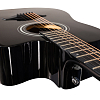 Акустическая гитара Rockdale Aurora D5 C BK Gloss, Черный - 7