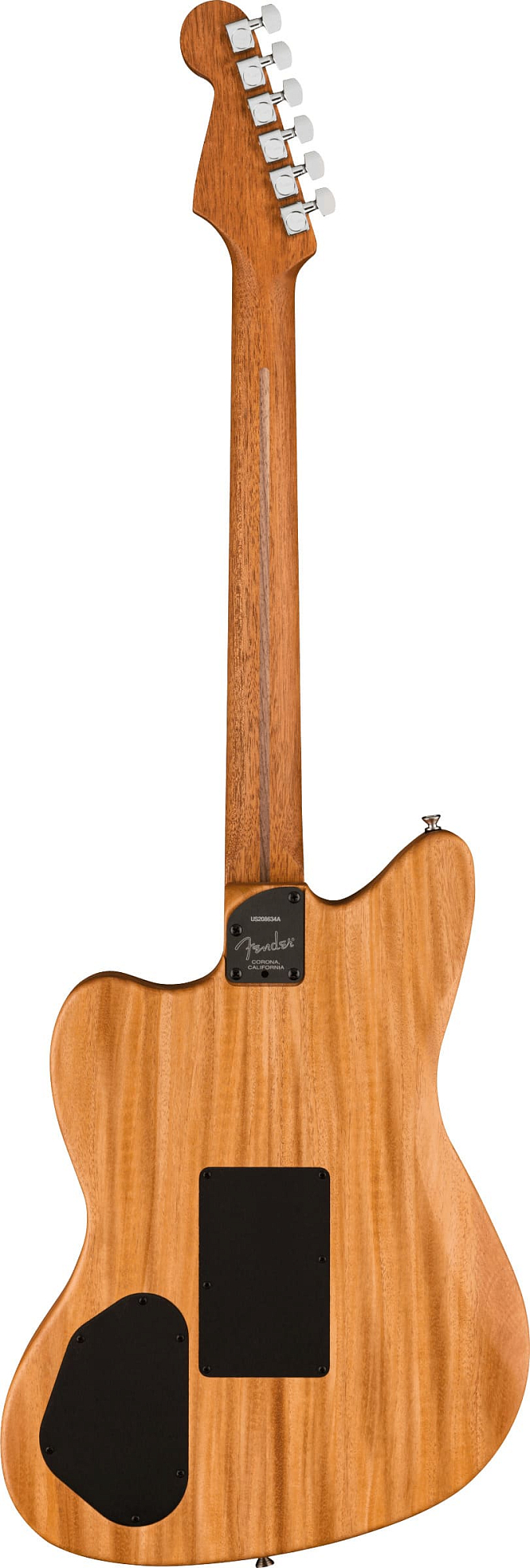 Электрогитара Fender American Acoustasonic Jazzmaster Tungsten - 8