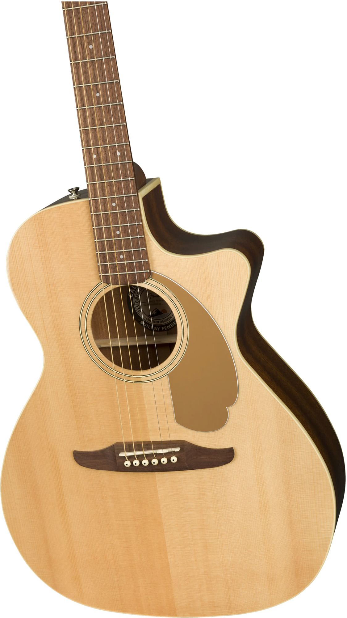 Акустическая гитара Fender Newporter Player Natural - 12