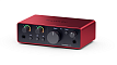 Аудиоинтерфейс Focusrite Scarlett Solo 4th Gen, Черный - 1