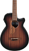 Бас-гитара Ibanez AEGB24E-MHS, Коричневый санбёрст - 5