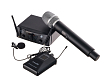 Двухканальная радиосистема с ручным передатчиком и петличкой LAudio PRO2-MP - 1