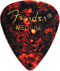 Медиаторы Fender CLASSIC SHELL Medium