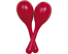 Latin Percussion LPR010-CH Chick-Itas Cherry пластиковые маракасы