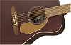 Акустическая гитара Fender Malibu Player Burgundy Satin, Бордовый - 4