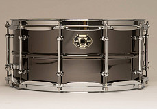 Малый барабан 6.5 х 14" Ludwig LW6514C Black Magic, латунь