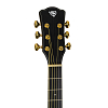 Акустическая гитара Rockdale Aurora D7 BK Gloss, Черный - 8